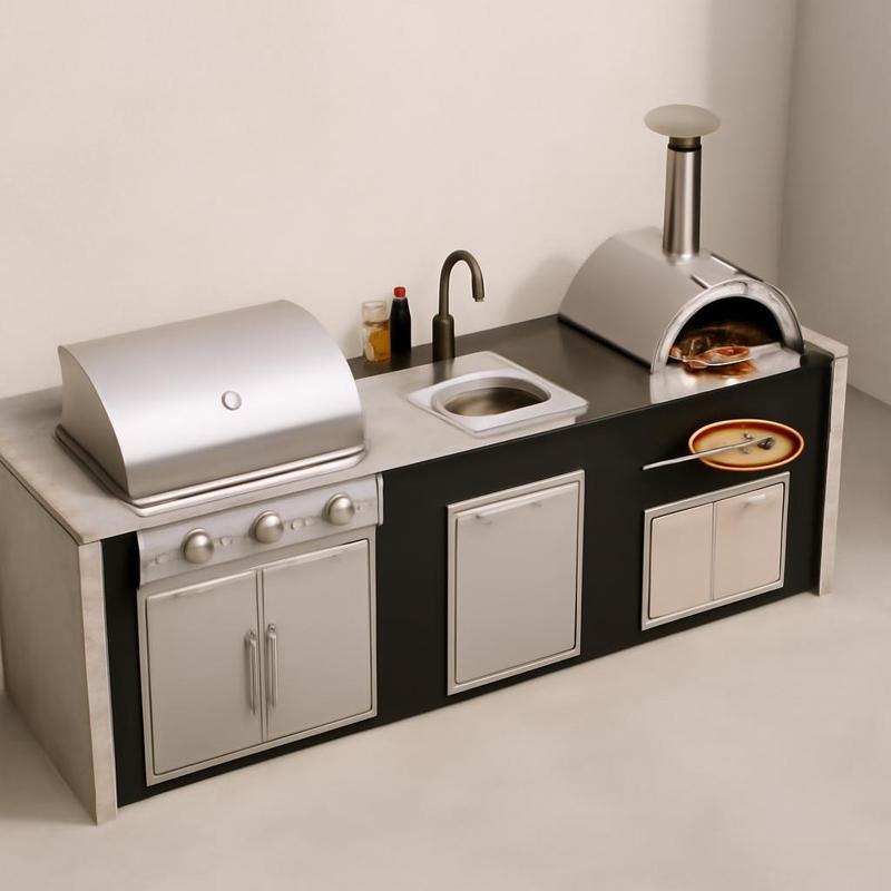 How to Design a Seamless Outdoor Kitchen with Durable Grilling and Storage Solutions